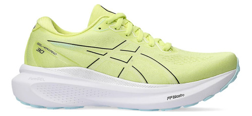 Tenis Asics Gel Kayano 30 Dama Glow Yellow White