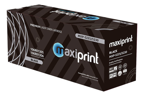 Toner Maxiprint  Xerox 5225/5230 106r01305/106r01306 Negro