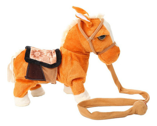 Um Brinquedo De Pelúcia De Pônei Elétrico, Cavalo Simulado 1