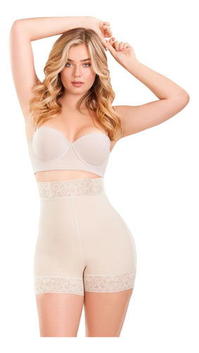 Faja Ann Chery Short Boxer Largo Levanta Gluteos Original