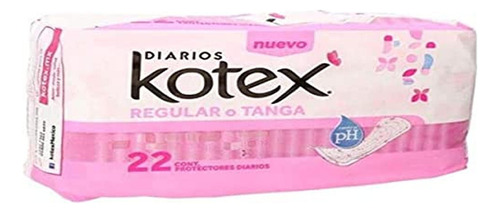 Kotex Panti Protector Diario Para Dama Regular O Tanga Cubie