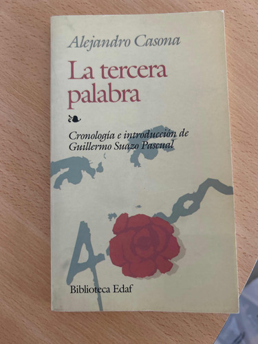 Libro: La Tercera Palabra, En Perfecto Estado