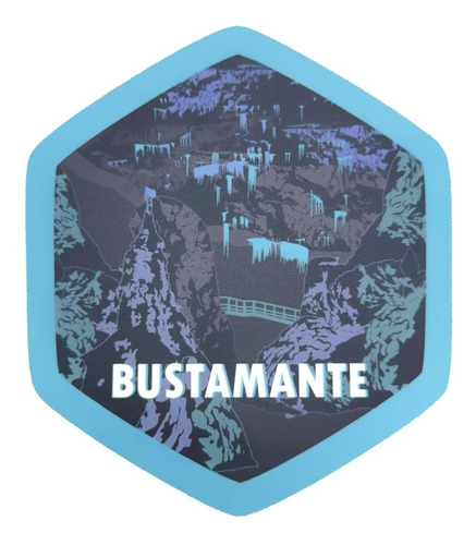 Imagen 1 de 2 de Calcomanía Sticker Pueblo Mágico Bustamante, Nuevo León