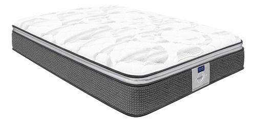 Colchón Matrimonial Restonic Ortopédico + 2 Almohadas Relax Blanco