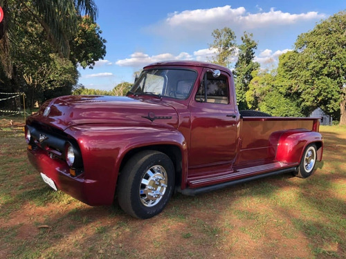 Picape Ford F 500 Ano 1956 Disel Vendo Ou Troco Moto Carro 