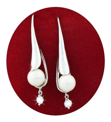 Aretes Pendientes Broqueles Oro 18k Regalo Mama Dama Fino