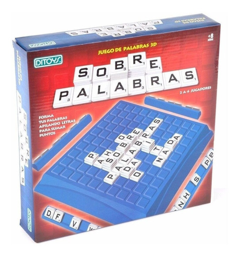 Juego De Mesa Sobre Palabras Original Ditoys Tipo Scrabble Jugueteria Canalejas