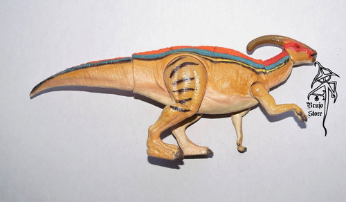 Figura Jurassic World Parasaurolophus Custom 12cm Brujostore