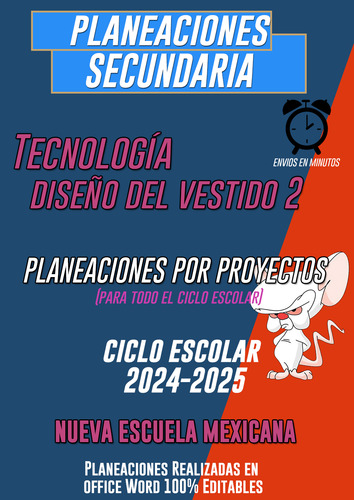 Planeación Diseño Del Vestido 2 Por Proyectos Secundaria (Reacondicionado)