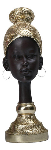 Estatua De Mujer Africana, Figurita De Señora Africana,