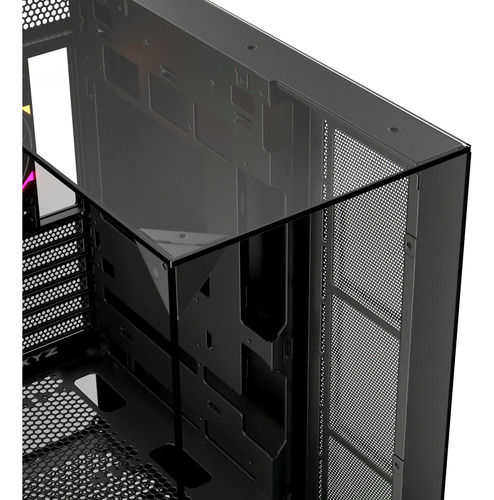 Gabinete Xyz Trifecta 2 Fans Argb Controller 3d Glass Usb C Black
