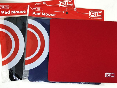 Mouse Pad GTC PAD-100 de neoprene negro