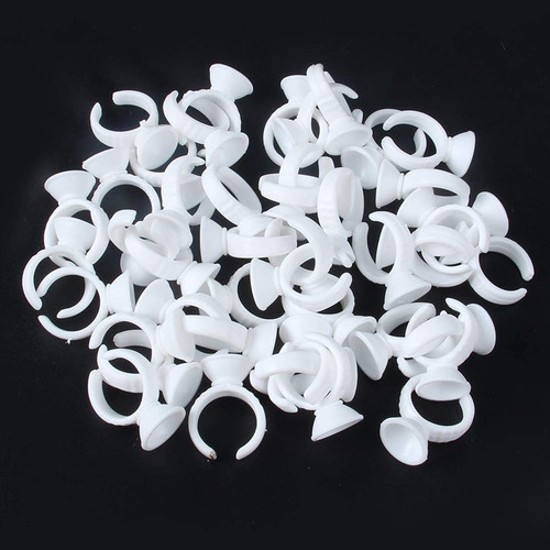 G2plus 2 anillos Desechables De Plastico Como Soporte Par