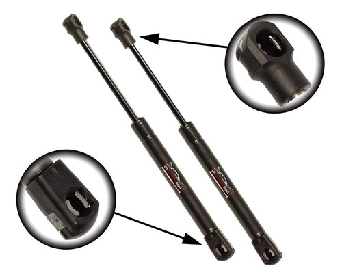 Imagen 2 de 2 de Gatos Para Compuerta Y Maletas Chevrolet Aveo, Corsa, Spark