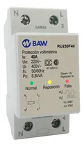 Comprar Protector Tensión Monofásico Baw Rele 40a Riel Din *c*