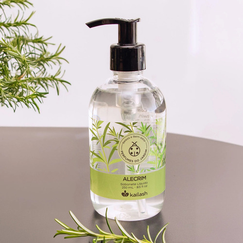 Sabonete Líquido Econômico Alecrim - 250ml Kailash