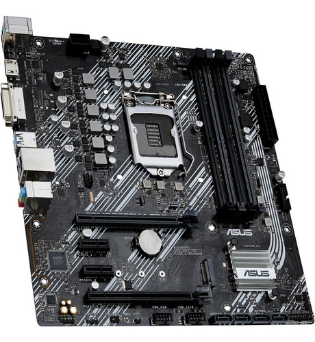 Mother Asus Prime B460m-a R2.0 Intel Lga 1200 10ma 11va Gen Marrón Oscuro