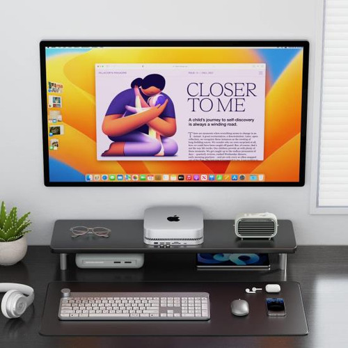 Raycue Hub Y Soporte Usb Tipo C: Carcasa Ssd Para Mac Mini