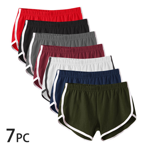 Pantalones Cortos Transpirables Con Cintura Elástica Para Mu