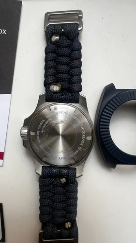 Reloj Victorinox 241770 Mujer Paracord Azul Oscuro (Usado)