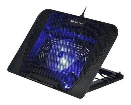Ventilador Notebook Base Gamer N151 Altura Ajustable Luz Led