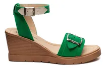 Comprar Sandalias Mujer Taco Pulsera Taco Chino Cuero Vacuno Brenda