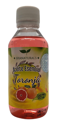 Aceite Esencial Para Aromaterapia Shanaturals Toronja 125 Ml