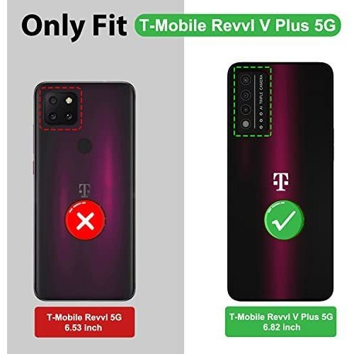 Funda Para T-mobile Revvl V Plus 5g Con Protector De Pantalo