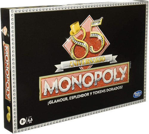 Imagen 1 de 6 de Monopolio Monopoly 85 Aniversario Original Nuevo Español