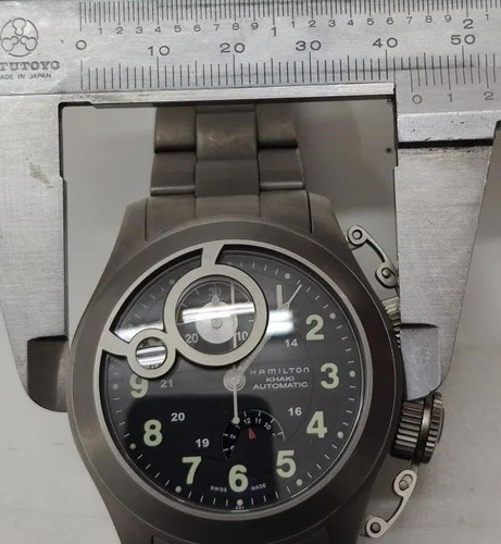 Relógio Hamilton Khaki Navy Frogman - Monopusher - Pouco Uso