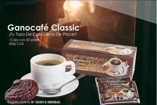 Gano Cafe Clasico Caja X 30 Sob - g a $1233