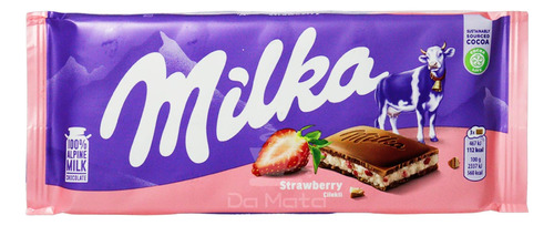 Chocolate Importado Milka Morango 100g