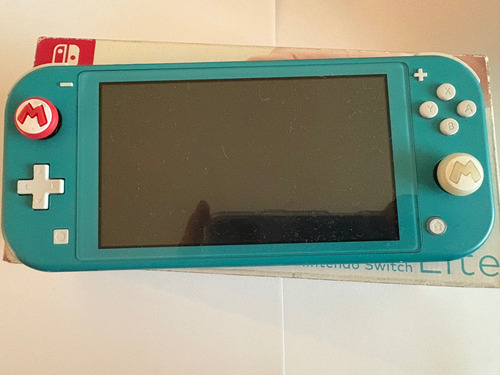 Nintendo Lite Switch Lite Con Cargador Y Caja Orinales Celeste