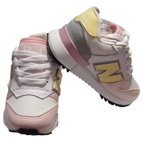 Zapato Niña Talla 23 Tipo Marca Nb  Deportivo Para Diario