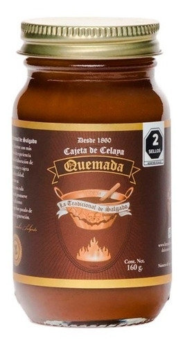 Cajeta De Celaya Quemada 160 G La Tradicional De Salgado