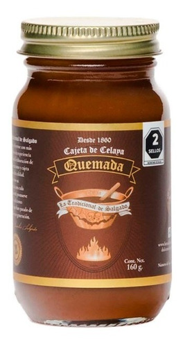 Cajeta De Celaya Quemada 160 G La Tradicional De Salgado