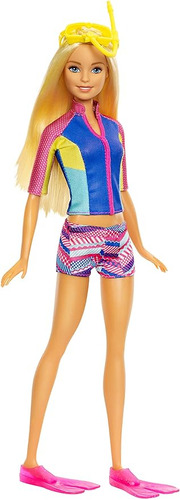Barbie Set De Juego - Dolphin Magic - Juego De Snorkel - Di