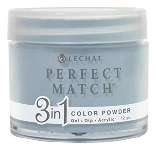 Esmalte - Lechat Perfect Match 3in1 Powder - Fog City, Grey,