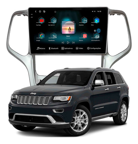 Multimidia Fóton G3 Grand Cherokee 10 A 13 12+256gb Octa 9p