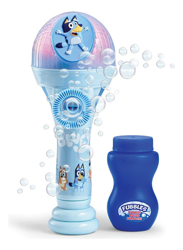 Bluey Dance Mode Bubble Machine Y Toy Micrófono | Toy Bluey