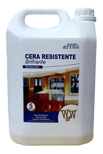 Restaura Madeira Piso Velho Novo Resistente Super Brilhante