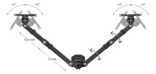 Imagen 2 del producto Soporte Para Pc Monitor Tv Doble Brazo Escritorio 15 A 30