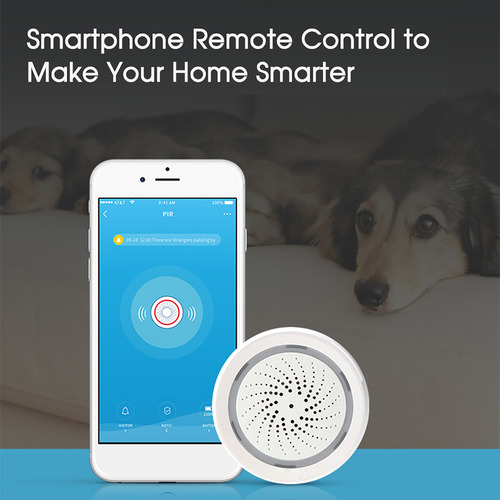 Sistema De Segurança Compatível Com Alarm Tuya Smart Sensor