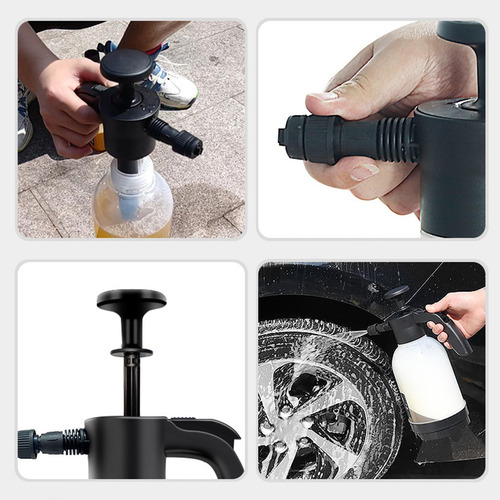 Pulverizador De Bomba De Espuma Para Coche 2000ml Y 3