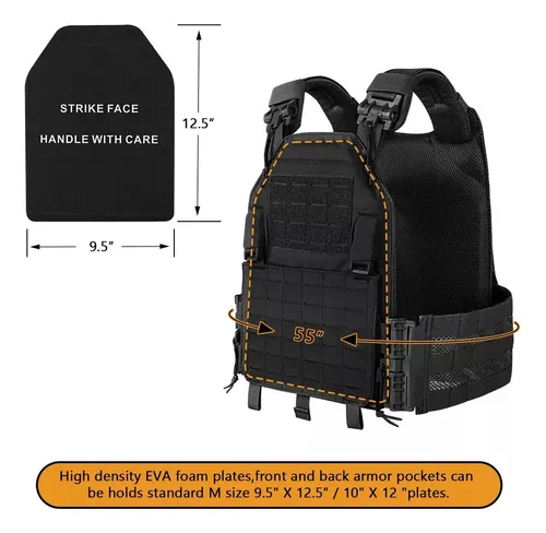 New Chaleco Tactico Krydex Lavc Laser Molle Plate Carrier