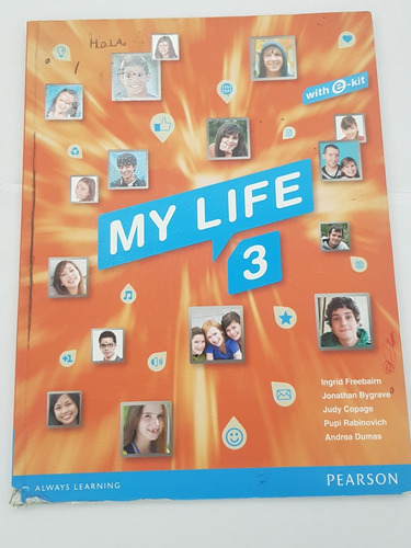 Libro De Inglés  My Life 3  With E-kit Editorial: Pearson