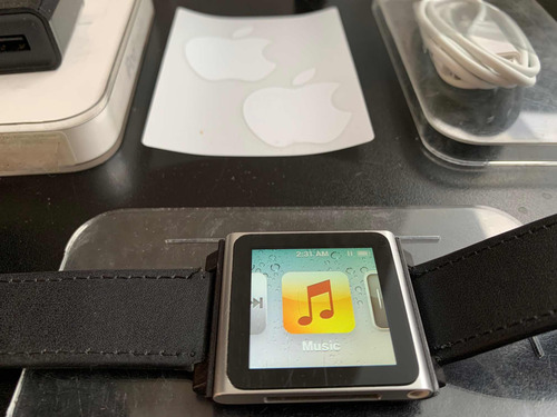 iPod Nano Touch 6a Generación 8gb Tipo Reloj Súper Cuidado (Usado)