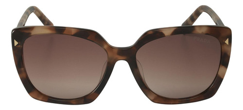 Prada Spr 23zs 07r-0a6 Square Shape Tortoise Gradient (Usado)
