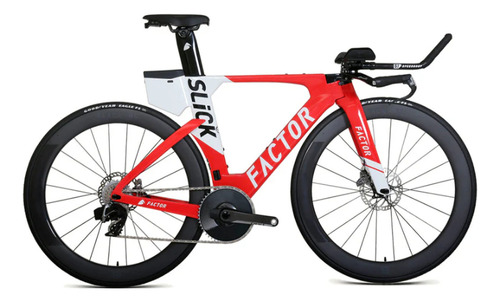 Bicicleta Crono Triatlón Cabra Factor Slick Disc - Sportpo