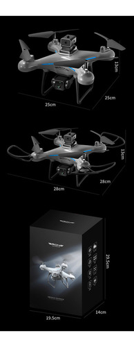Zya Drone Rc De Larga Duración Para Evitar Obstáculos 4k Hd